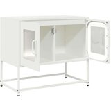 vidaXL TV omarica Bela 68x39x60,5 cm Hladno valjano jeklo | Shoptok.si
