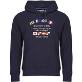 Gant GRAPHIC SWEAT HOODIE Tamno plava | shoptok.hr