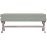  Tabure za pohranu svjetlosivi 110 x 45 x 49 cm baršunasti | shoptok.hr