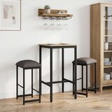 stolica 2 kom. Svjetlosiva 40 x 32 x 74 cm | shoptok.hr