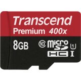 Transcend microSDHC 8GB Class 10 UHS-I 400x + SD Adapter | shoptok.hr