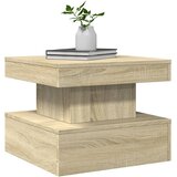 Ormarić za uzglavlje LED boja hrasta sonome 50x50x40 cm | shoptok.hr