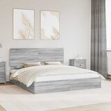  s od storage Siva Sonoma 180 x 200 cm Konstruirano drvo | shoptok.hr