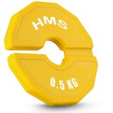  Tsn50 ploča za trening snage i kondicije, tip prekrivača 2 x 0,5 kg hms | shoptok.hr