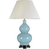 Elstead Lighting Elstead Lightbox Harbin Gourd keramična orientalska namizna svetilka z visokim Empirejem, račje jajce modre barve, (22099451) | Shoptok.si