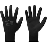 Delovne rokavice 24 pcs Črna 10 / xl Poliester