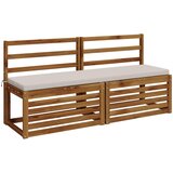  Jastučić za klupu SOEST 100% poliester Bijela 140 x 40 x 5 cm Slike