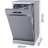 Hisense HS522E10X Pomivalni stroj s 45 stojecim položajem cm, nerjavno jeklo 743560 | Shoptok.si