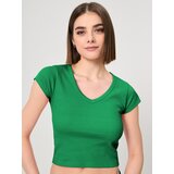Sinsay Basic rebrasta majica kratkih rukava | shoptok.hr