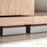 vidaXL Zidna TV komoda s LED svjetlima Sonoma hrast | shoptok.hr