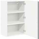  Ormar za Zid Lucca Crna 50 x 31 x 80 cm Konstruirano drvo | shoptok.hr