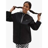 Vans Women's Grey-Black Hooded Jacket Riley - Women Cene