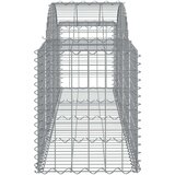  Lučne gabionske košare 7 kom 200x50x60/80 cm pocinčano željezo | shoptok.hr