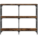  Konzolni stol boja hrasta 100x28x80,5 cm od konstruiranog drva | shoptok.hr