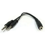 X Wave adapter 2x3.5mm (muški) na 3.5mm (ženski)