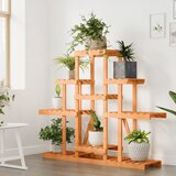  Stalak za cvijeće 110 x 25 x 96 cm od masivne jelovine | shoptok.hr