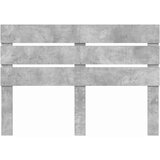  Vzglavje z vzglavjem Betonsko siva 150 cm Konstruiran les, (5000120921) | Shoptok.si