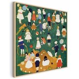  Slika - Kazimir Malevich – Children 40x40 U prirodnom drvenom okviru | shoptok.hr