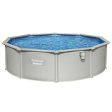 Bestway Bazen sa čeličnim okvirom Hydrium™ (Siva, 17.430 l) | shoptok.hr