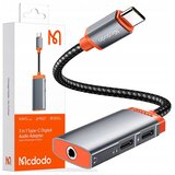 McDodo ADAPTER USB-C MINI JACK 3,5 MM ADAPTER AUX KABEL ZA SAMSUNG DAC, (21748282) Cene
