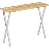  Konzolni stol sa živim rubom 105x33x76 cm masivno drvo manga | shoptok.hr