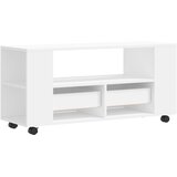 TV ormarić bijeli 102 x 34,5 x 43 cm od konstruiranog drva | shoptok.hr
