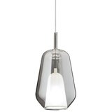  Ondaluce - Visilica na sajli THELMA 1xE27/15W/230V prečnika 19 cm crna/zadimljeno siva | Eponuda.com
