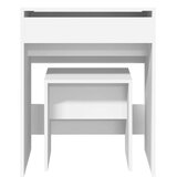 vidaXL Toaletni stolić sa stolcem bijeli 60 x 40 x 113,5 cm | shoptok.hr