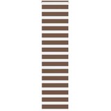 Zebra zavjesa smeđa 55x200 cm širina tkanine 50,9 cm poliester | Shoptok.si