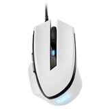 Sharkoon Miška Gamer - SHARK FORCE II White (optika; 4200DPI; čip Pixart PMW3519; kabel z ovojom, bel) | Shoptok.si