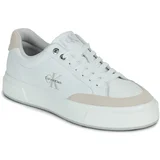 BASKET CUPSOLE LACEUP LTH MIX Bijela