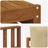  Set vanjskih sofa 8 kom. Prirodna i bež | shoptok.hr
