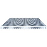  Tenda na Ručno Sklapanje 500 cm Plavo-Bijela | shoptok.hr