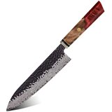 IZMAEL Damastni kuhinjski nož AI-37352 - Chef / Crvena | shoptok.hr