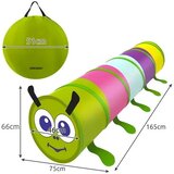 Kruzzel dječji tunel za igru Gusjenica, 165 cm | shoptok.hr