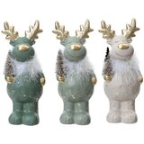 Dekordom Novogodišnja figurica jelen terracotta 22cm 531642 - Assorted - KMG