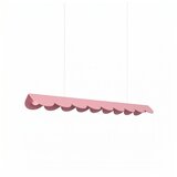 Thoro Rožnata aluminijasta LED viseča svetilka BISCUIT &amp;ndash; Slike
