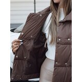DStreet Kurtka zimowa damska pikowana LARO damska kamelowa | Shoptok.si