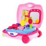  Set za igru, toaletni stolić u kovčegu - rozi | shoptok.hr