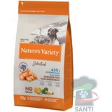 Nature's Variety Hrana za pse Selected Mini Adult, Losos - 7 kg Cene