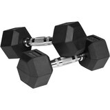 Rebel ACTIVE Gumirani HEX tegovi (bučice), par 2x4 kg, model RBA-2325-04 Slike