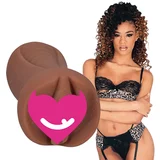 Doc Johnson Scarlit Scandal ULTRASKYN Pocket Pussy Masturbator Chocolate