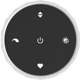 Eglo 390482 - led prigušiva luster na sajli pantoja 5xLED/5,8W/230V bež/zadimljena +daljinski upravljač | Eponuda.com