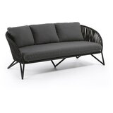 Kave Home Crna vrtna sofa Branzie Cene
