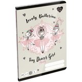 ICO ICO: LizzySuli Lovely Ballerina Tiny Dancer črtni zvezek za 2. razred A5 16-32 Cene