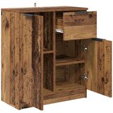 vidaXL Strani šal s predalom Star les 60 x 30 x 70 cm Konstruiran les | Shoptok.si