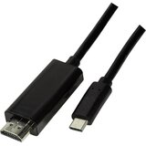 Logilink HDMI / USB Priključni kabel [1x Muški konektor USB-C™ - 1x Muški konektor HDMI] 1.8 m Crna Cijene