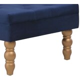  Tabure modri 60 x 60 x 36 cm baršunasti | shoptok.hr