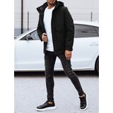 DStreet Men's winter jacket with hood black Cijene