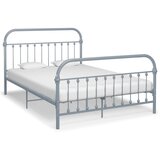 vidaXL Okvir za krevet sivi metalni 120 x 200 cm Cijene